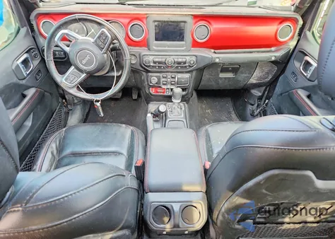 2021 Jeep Gladiator Rubicon z USA, uszkodzony, nr VIN 1C6JJTBG2ML619479